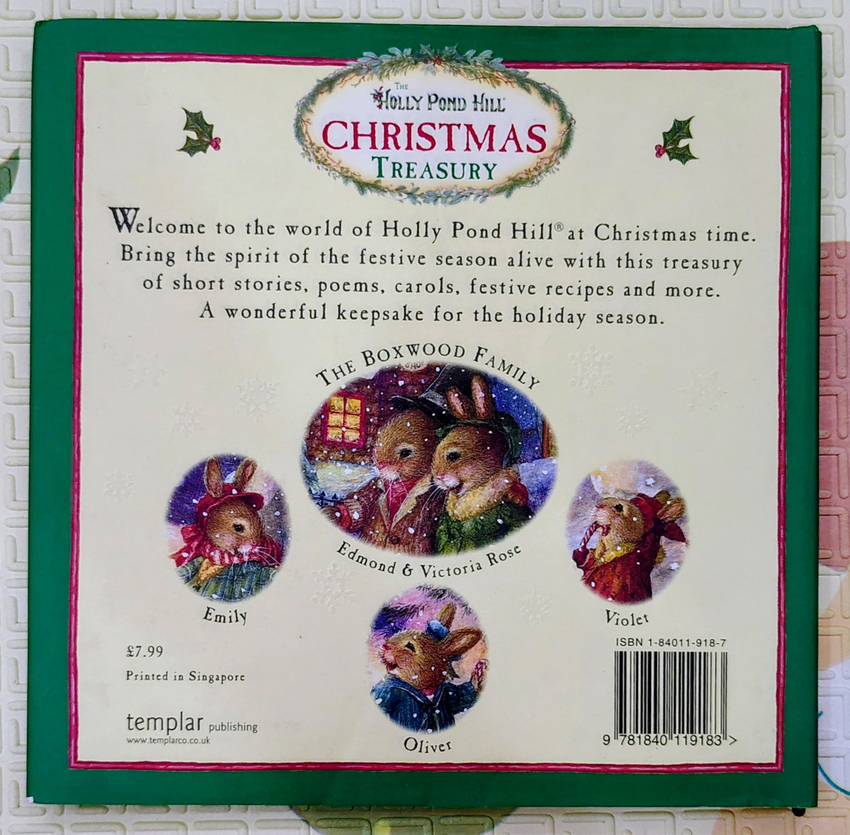 The Holly Pond Hill Christmas Treasury by Paul Kortepeter | Holiday Stories