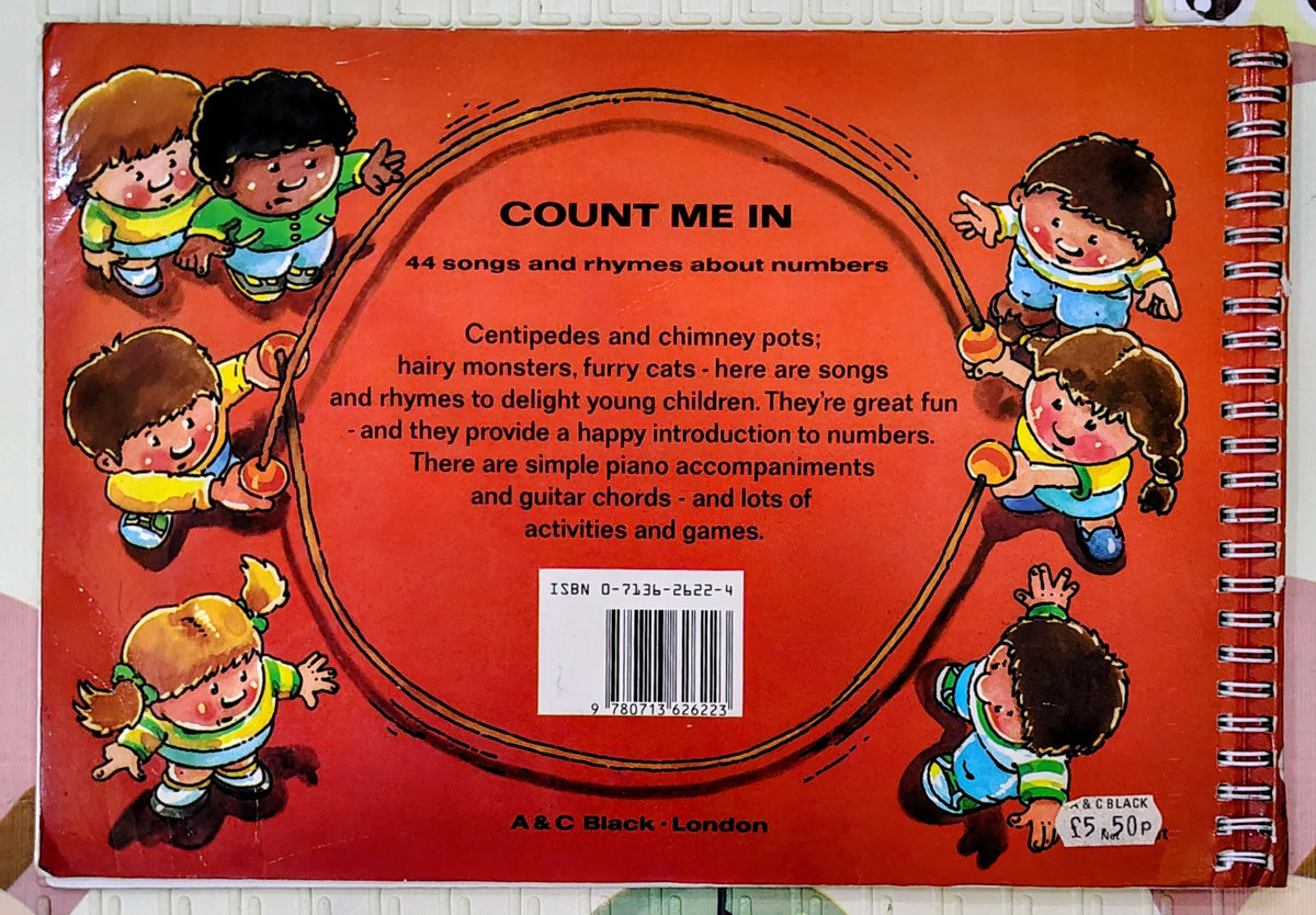 Count Me In: 44 Songs and Rhymes about Numbers | A&C Numbers