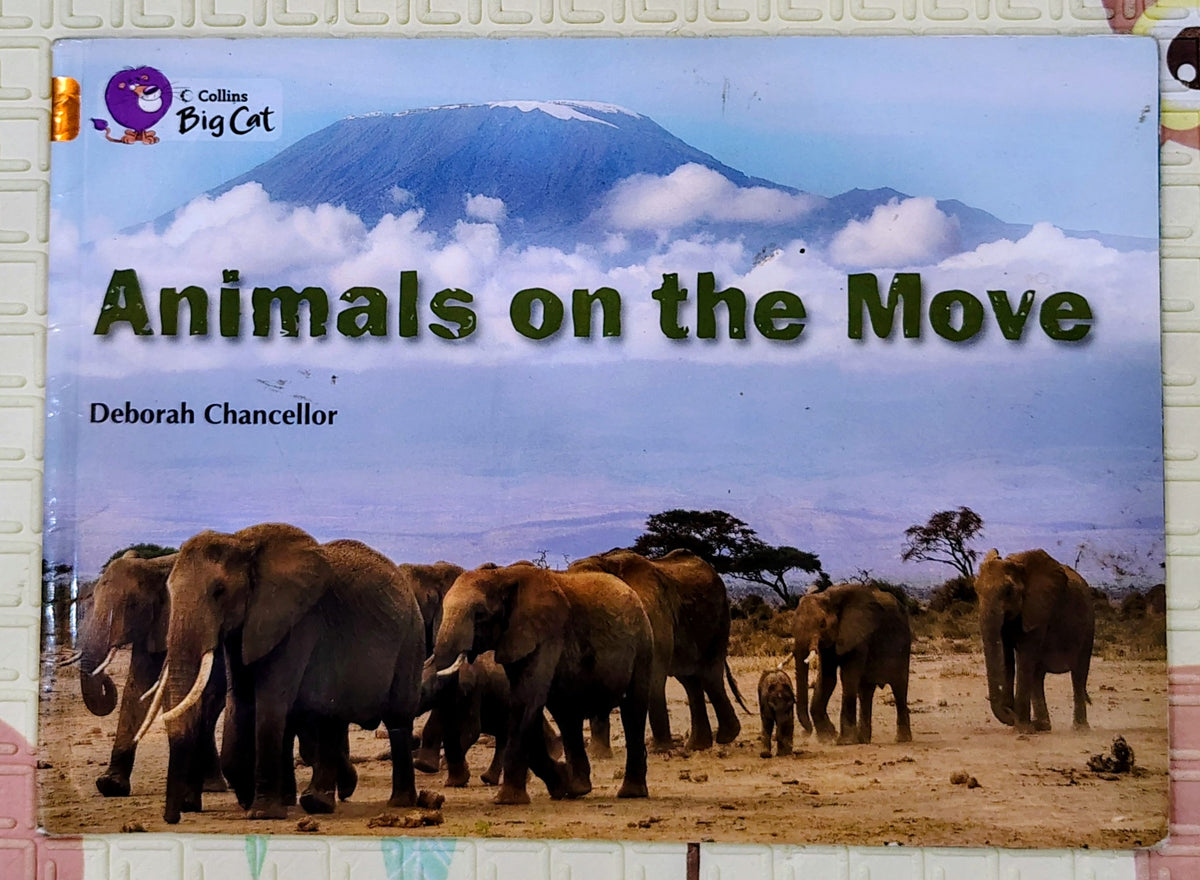 Animals on the Move by Deborah Chancellor | Collins Big Cat Band 12