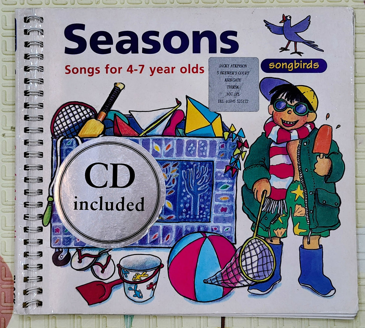 Seasons Songs for 4-7 year olds by Jacky Atkinson | Songbirds | Music & Song