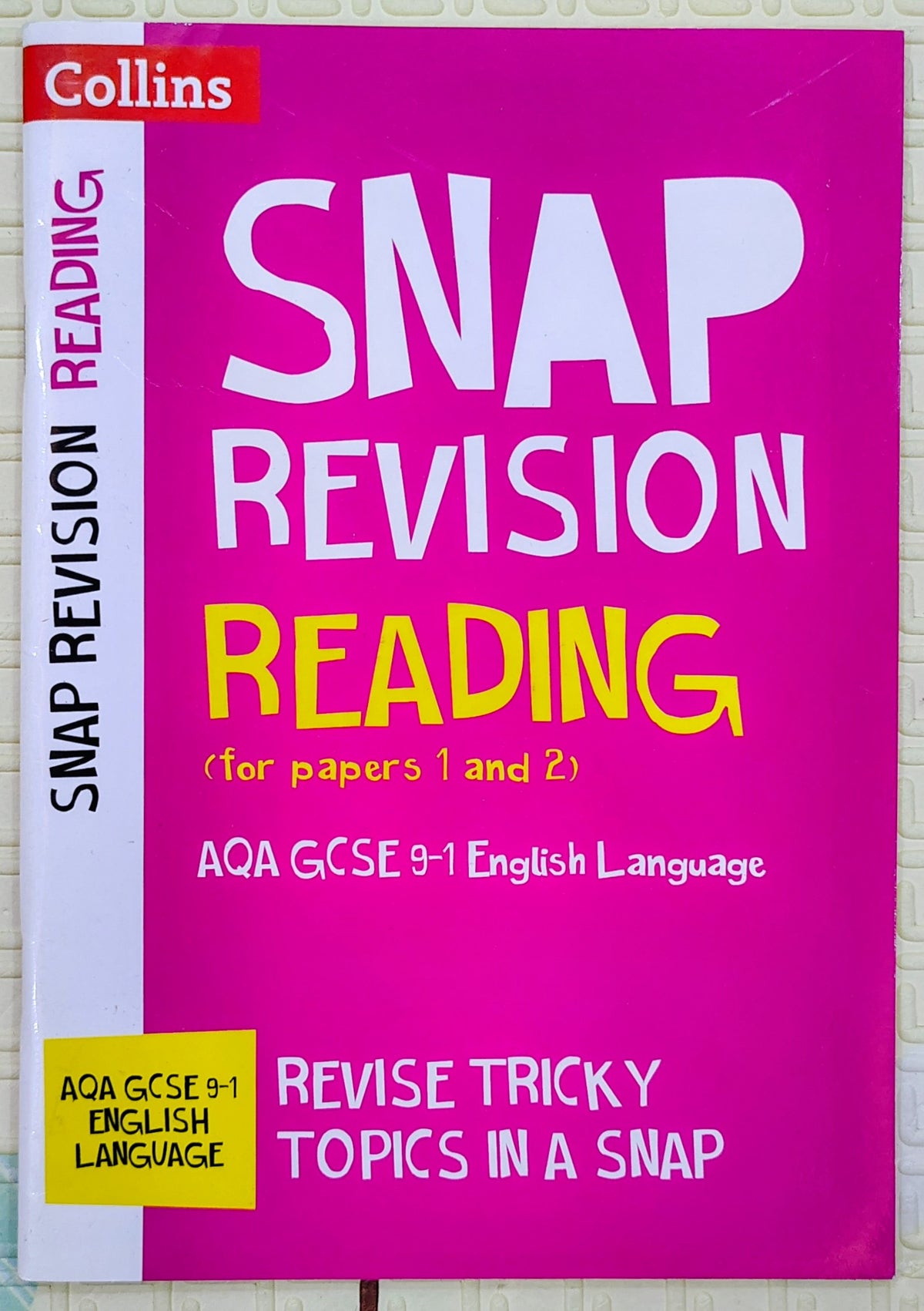 Snap Revision Reading AQA GCSE 9-1 English Language | Revision Guide
