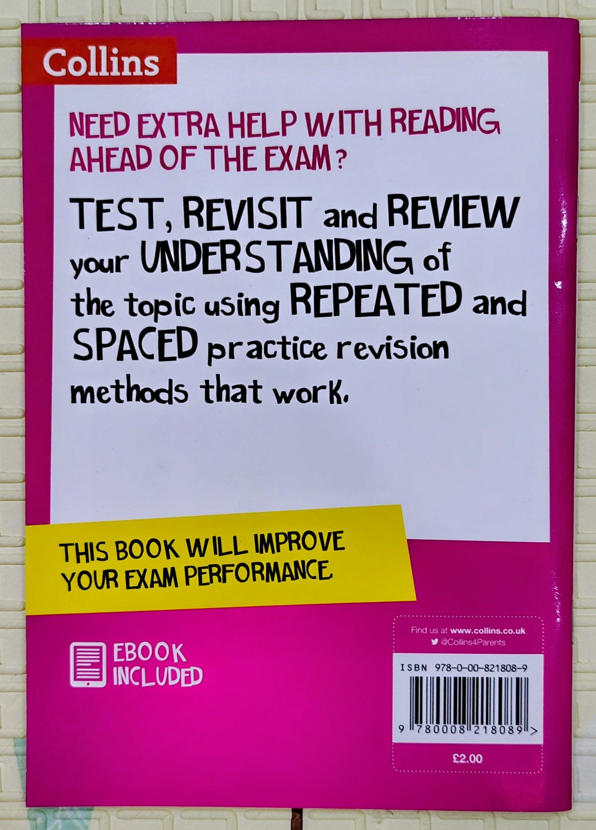 Snap Revision Reading AQA GCSE 9-1 English Language | Revision Guide