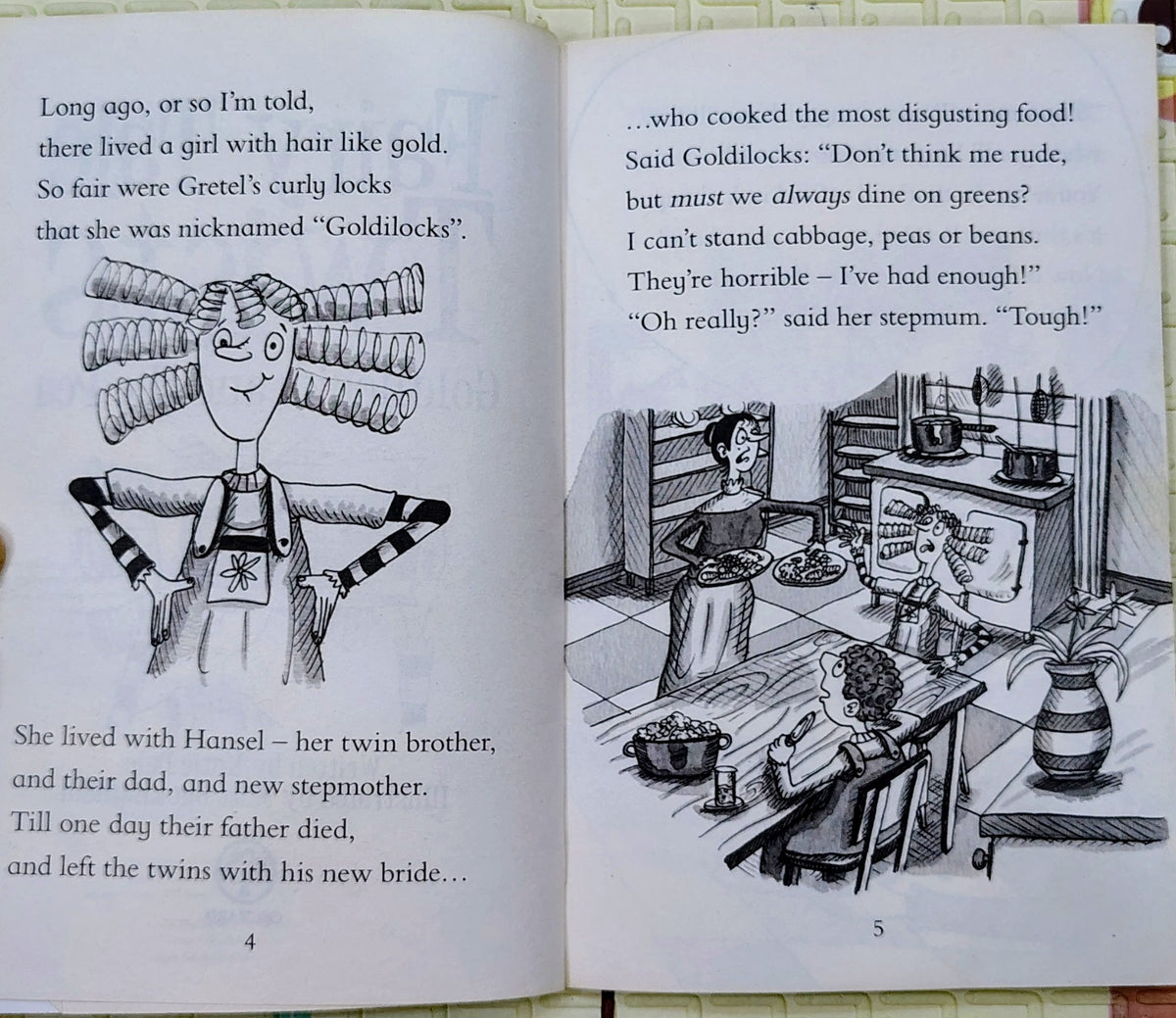 Fairy Tale Twists: Goldilocks and the Pea by Katie Dale | Orchard books