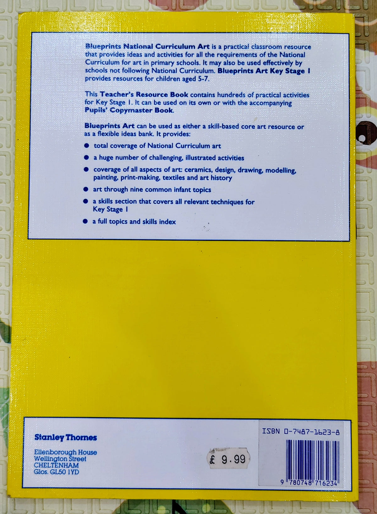 Art Key Stage I | Blueprints National Curriculum | Teacher Resource Book