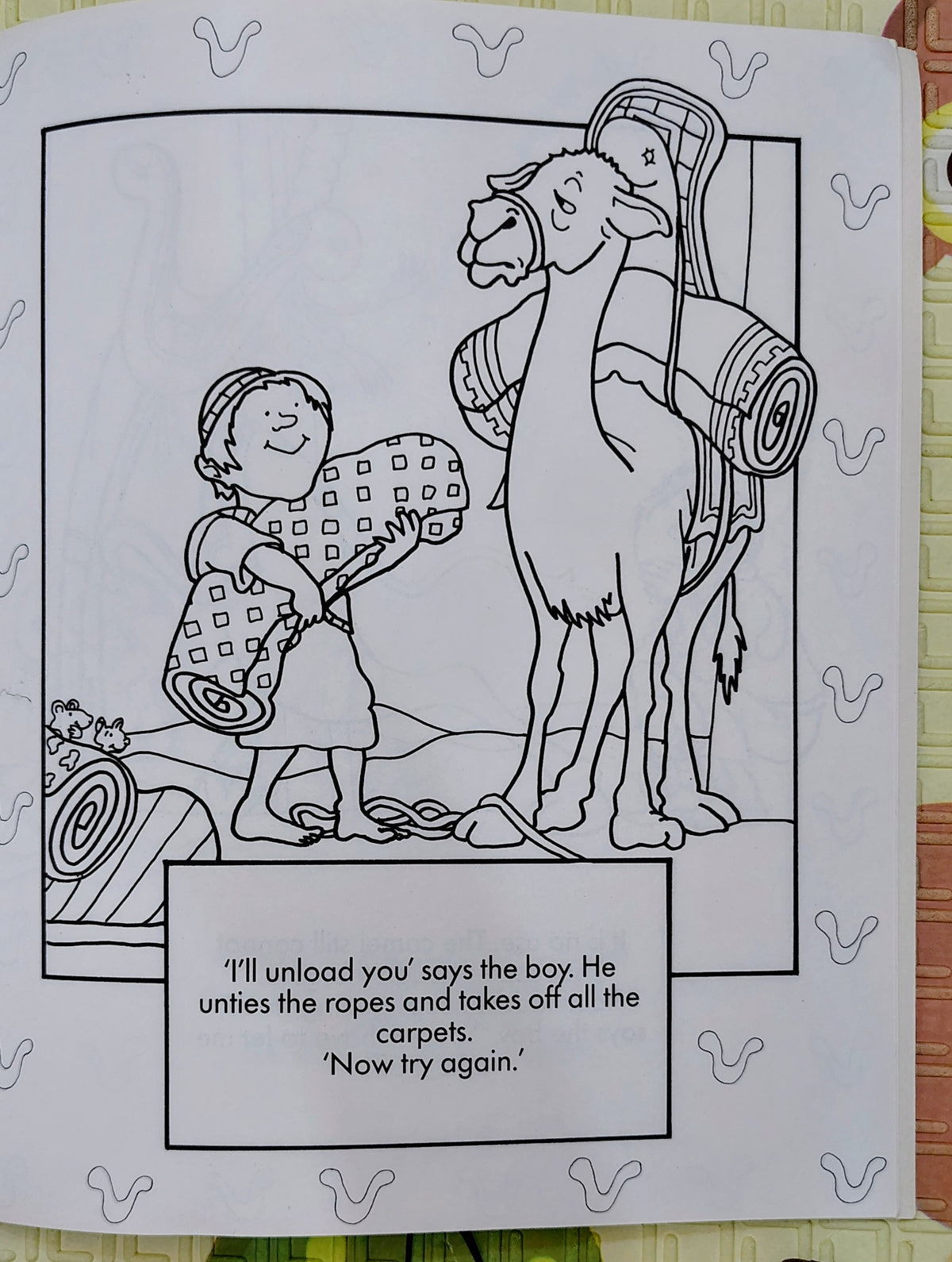 The Little Gate: Stories Jesus Told Colouring Book