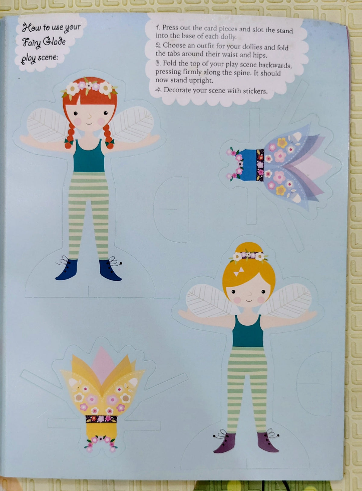 Dress-up Fairies by Parragon | Stickers and Press Outs