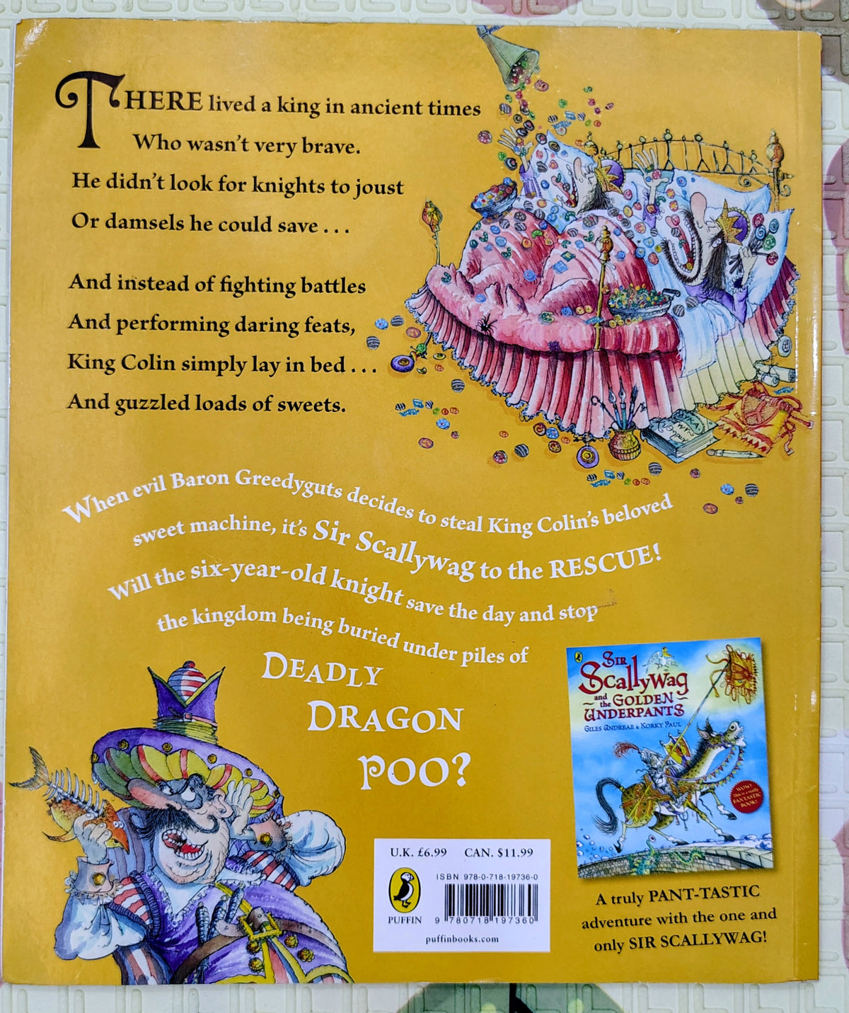 Sir Scallywag and the Deadly Dragon Poo by Giles Andreae & Korky Paul | Puffin