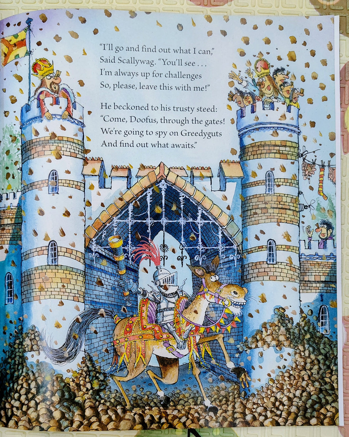 Sir Scallywag and the Deadly Dragon Poo by Giles Andreae & Korky Paul | Puffin