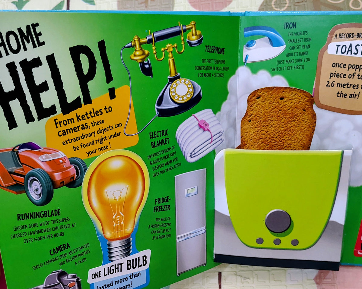 Mechanical Marvels by Record Breakers | Pop ups and Lift the Flap