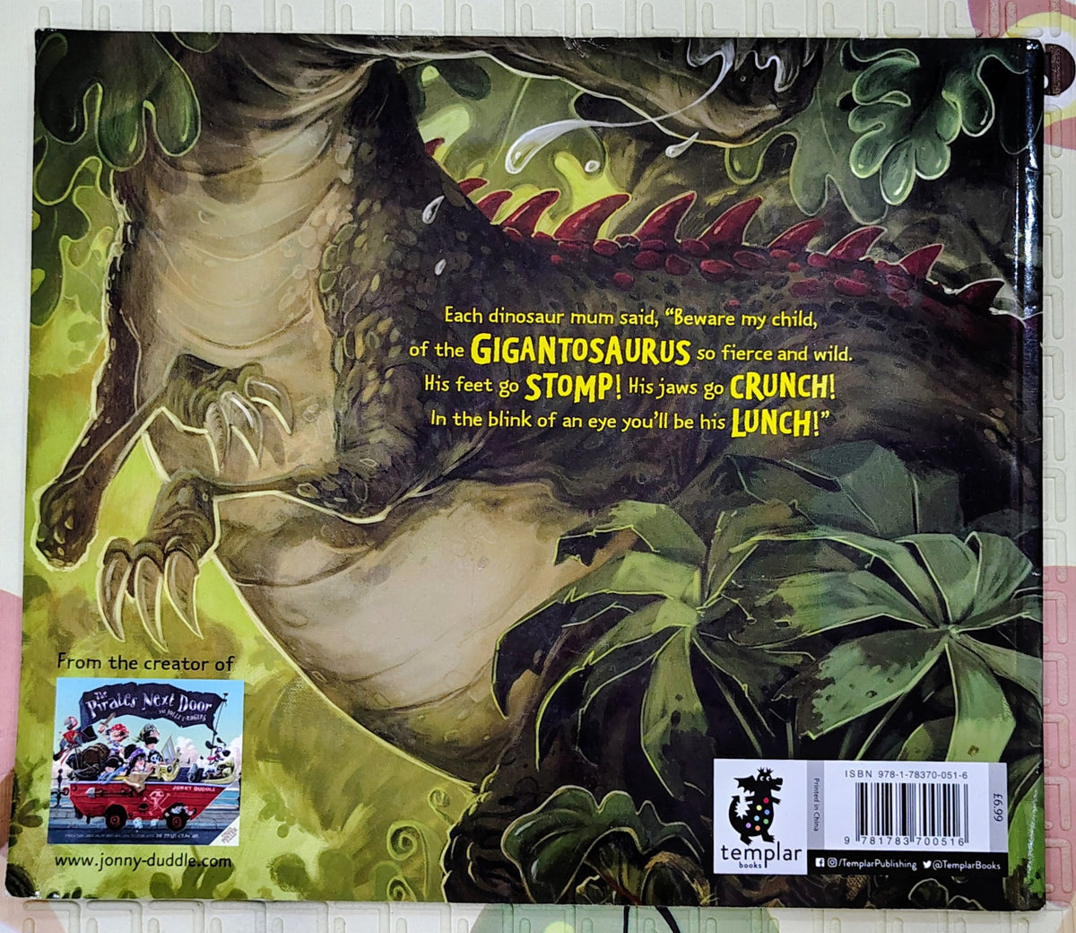 Gigantosaurus by Jonny Duddle | Templar Publishing