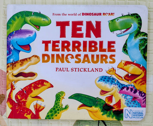 Ten Terrible Dinosaurs by Paul Stickland | Macmillan Counting