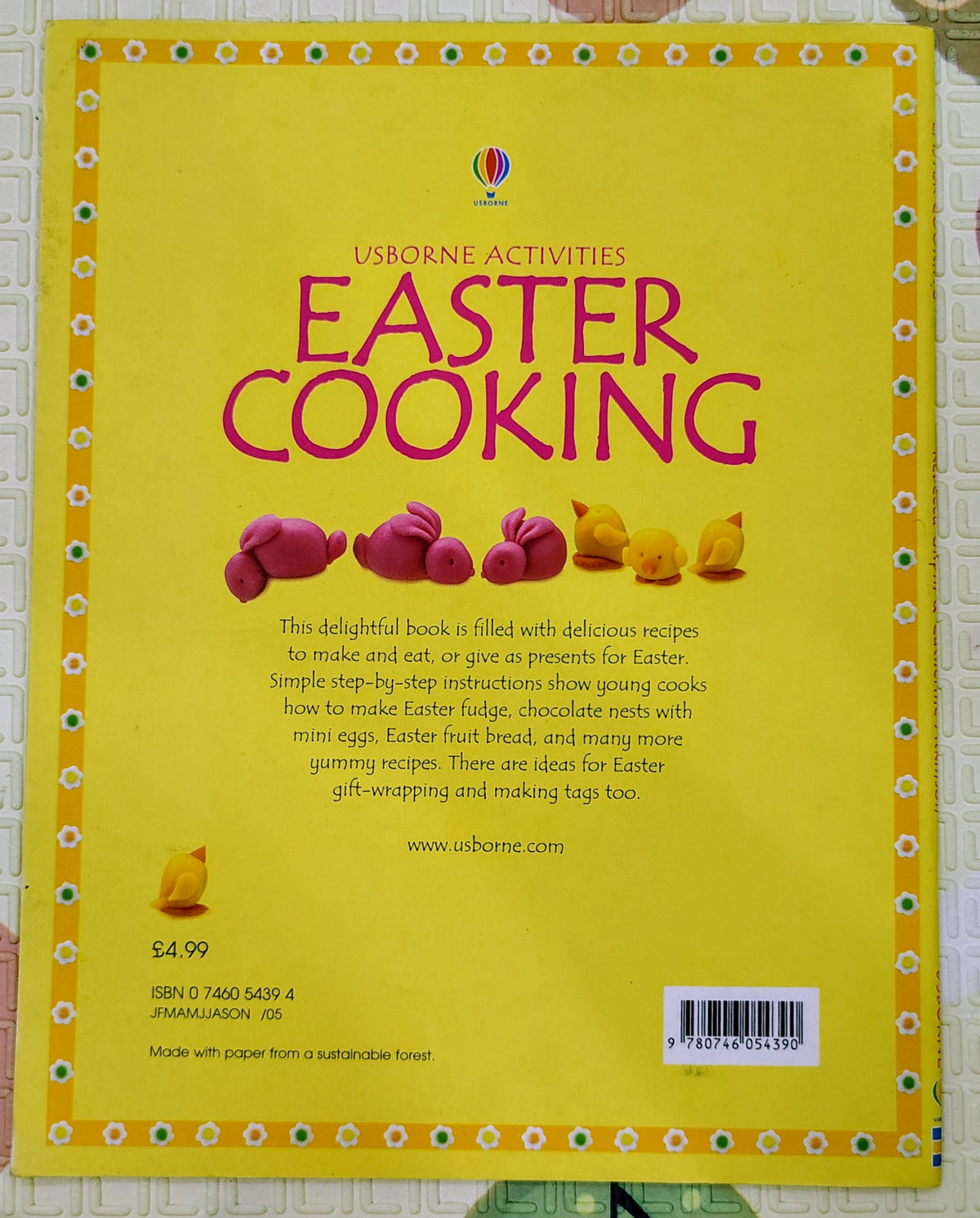 Usborne Activities Easter Cooking by Usborne