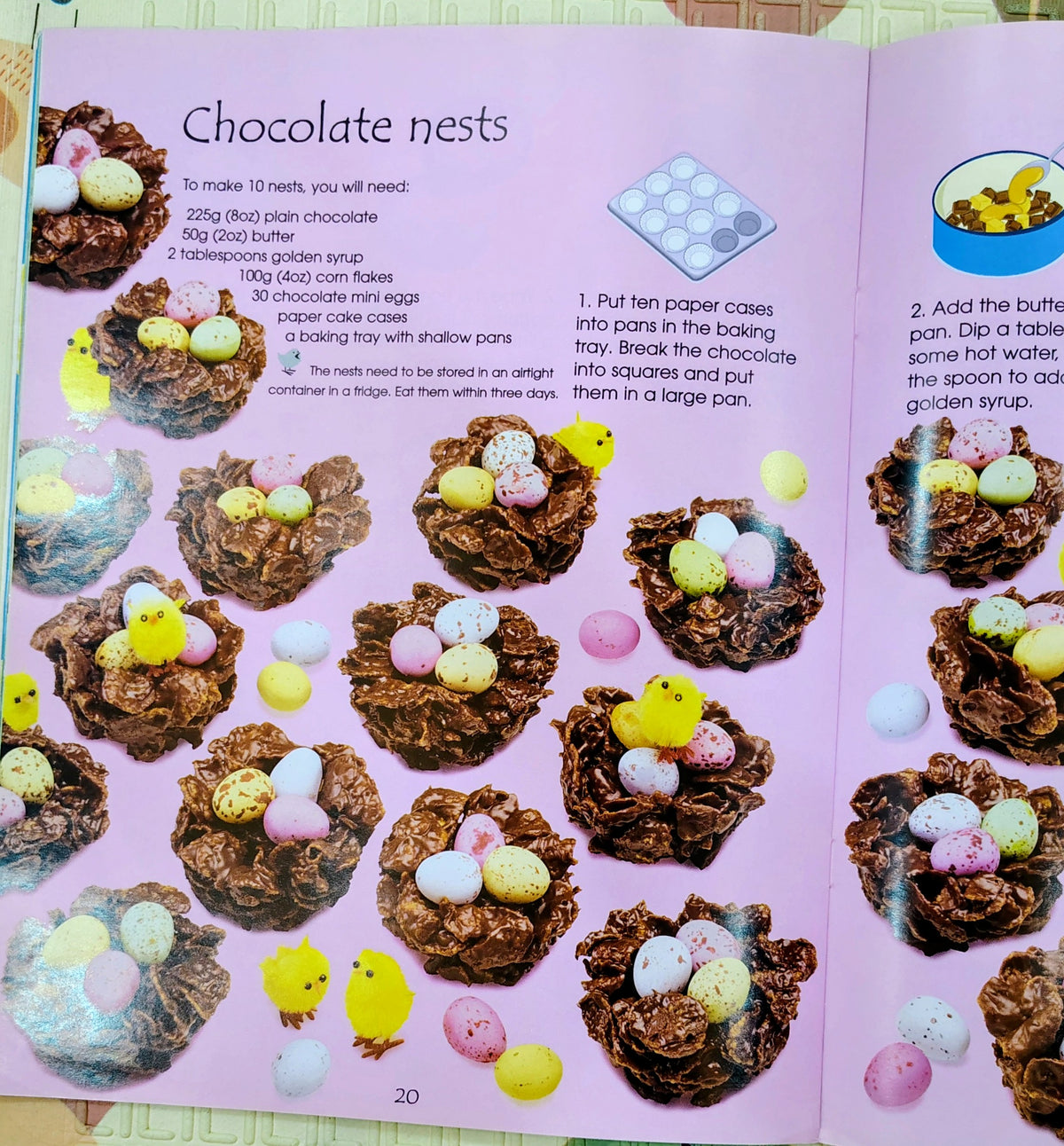 Usborne Activities Easter Cooking by Usborne