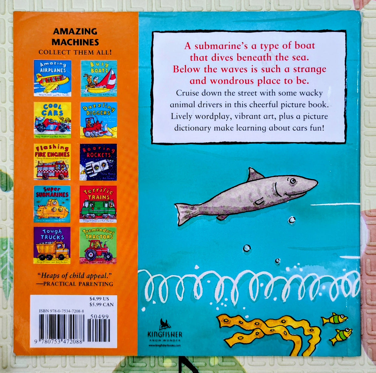 Super Submarines by Tony Mitton and Ant Parker | Kingfisher