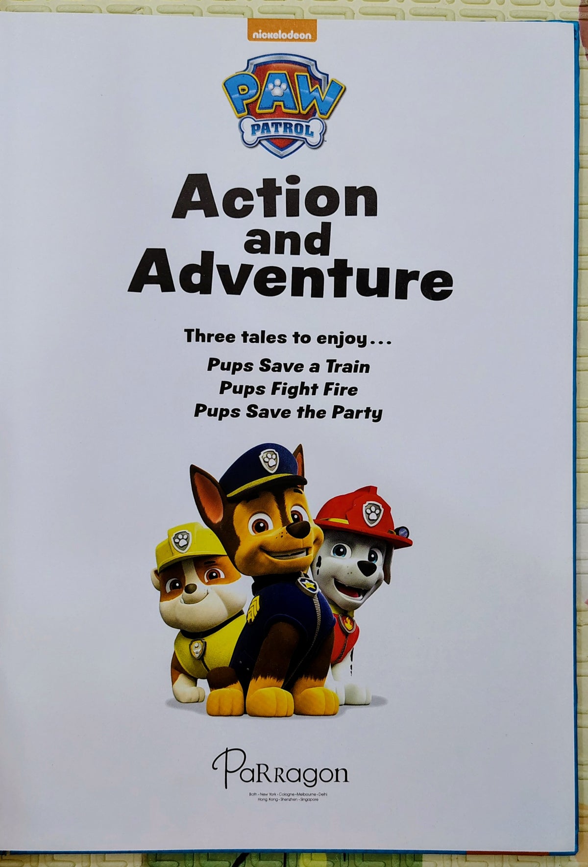 PAW Patrol Action and Adventure | 3 stories inside