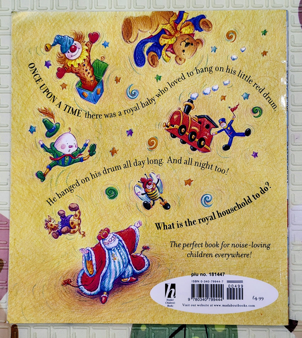 The Noisy Baby by Moira Kemp | Hodder Children Books