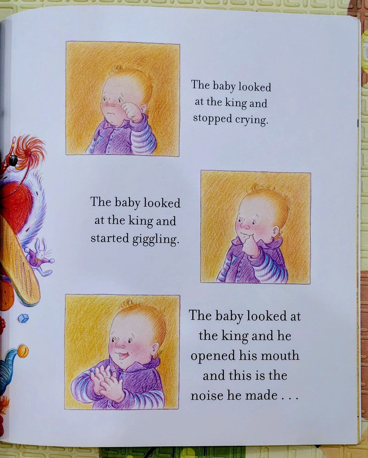 The Noisy Baby by Moira Kemp | Hodder Children Books