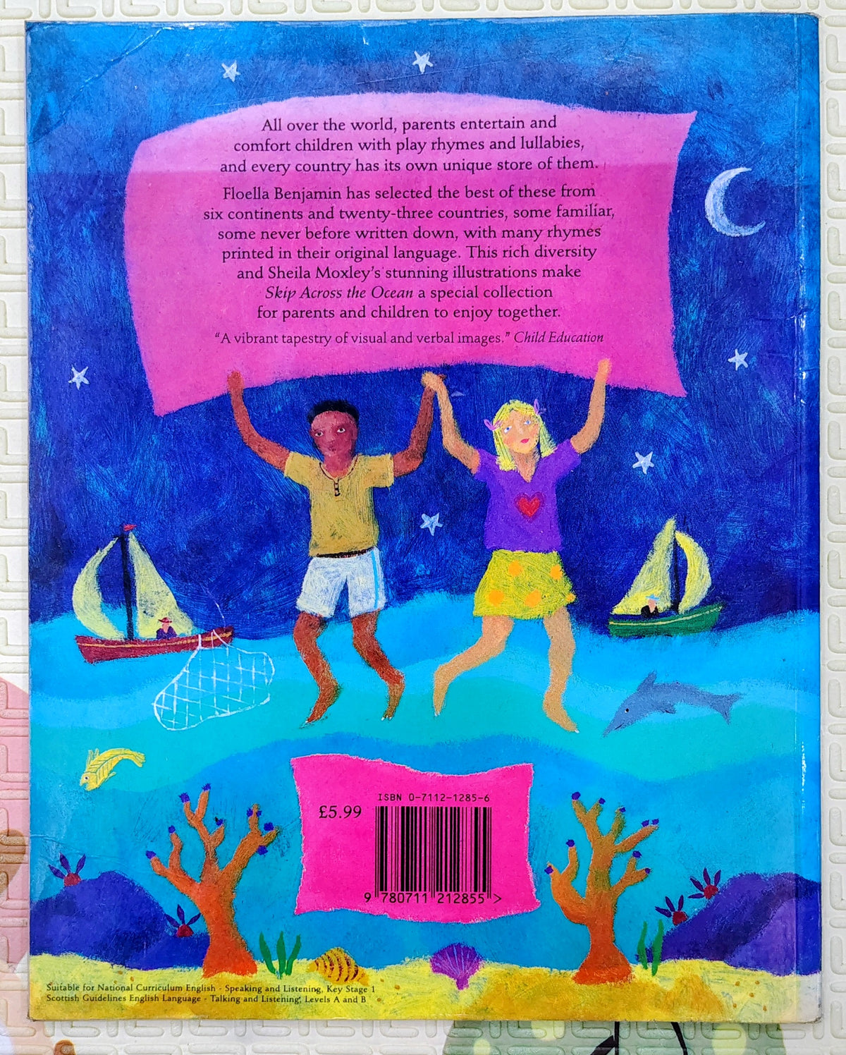 Skip Across The Ocean by Floella Benjamin and Sheila Moxley | Poems