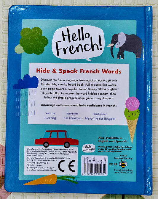Hide & Speak French Words | Lift the Flap Language