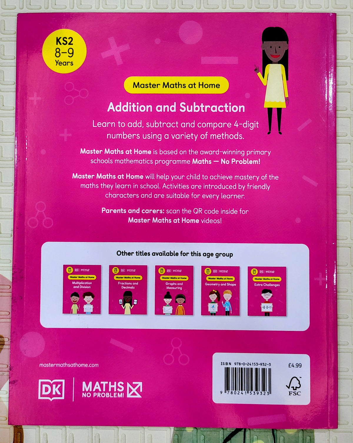 Master Maths at Home: Addition and Subtraction by DK KS2