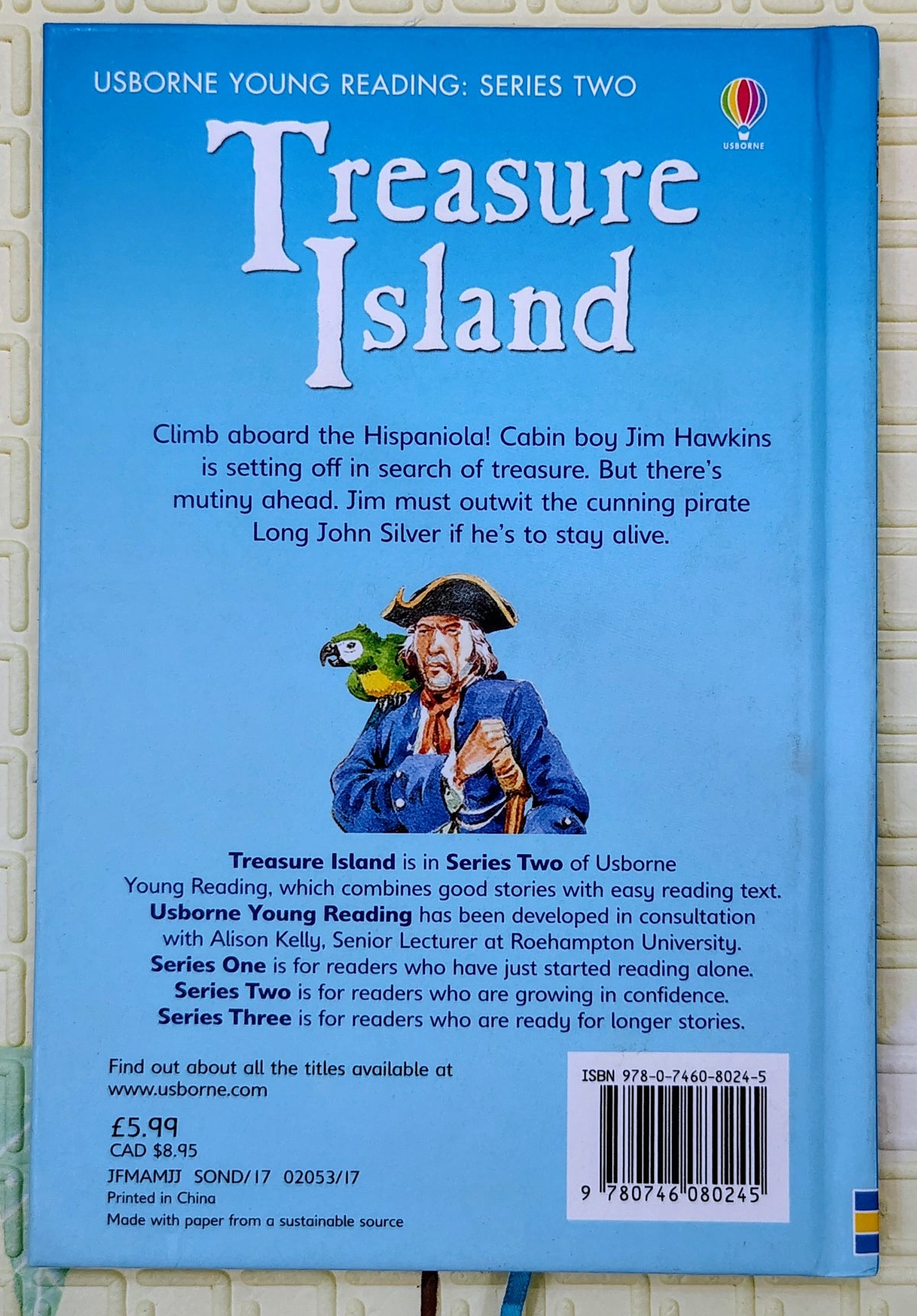 Treasure Island by Usborne | Classic Adventure Chapter Book