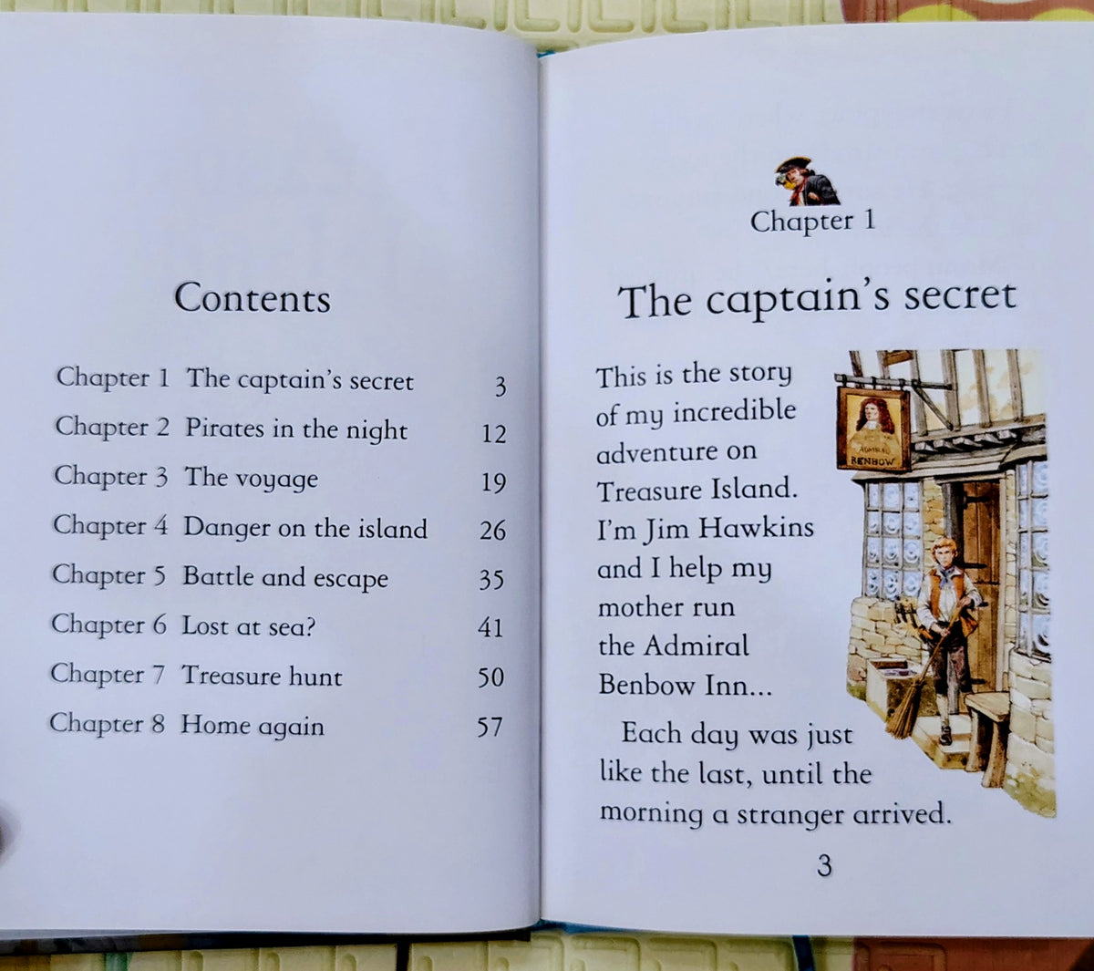 Treasure Island by Usborne | Classic Adventure Chapter Book