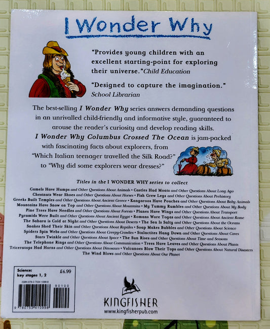 I Wonder Why Columbus Crossed The Ocean and Other Questions About Explorers | Kingfisher