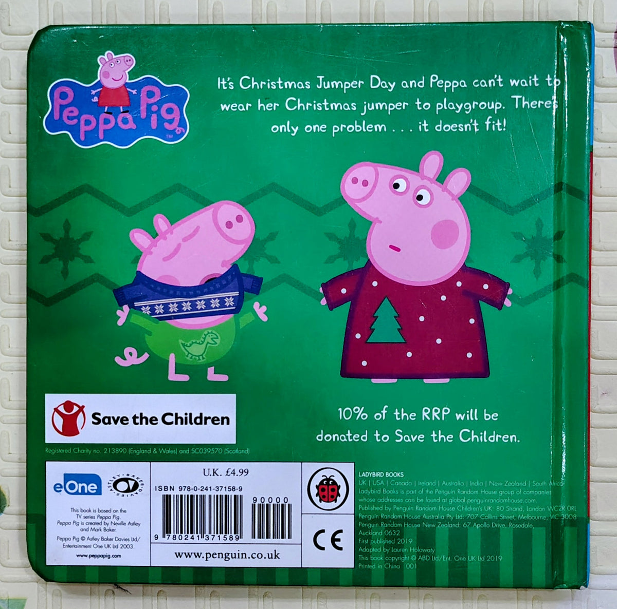 Peppa's Christmas Jumper Day by Ladybird | Boardbook