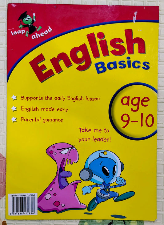 English Basics Age 9-10 by Leap Ahead | Igloo Books
