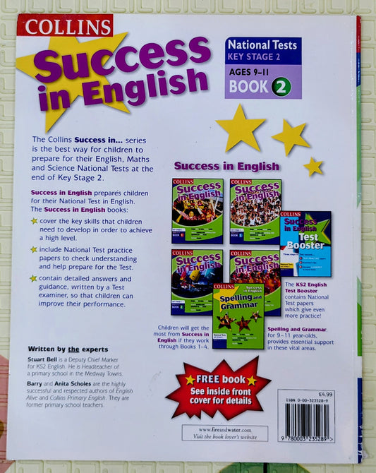 Collins Success in English Book 2 | Collins | Educational & Test Practice