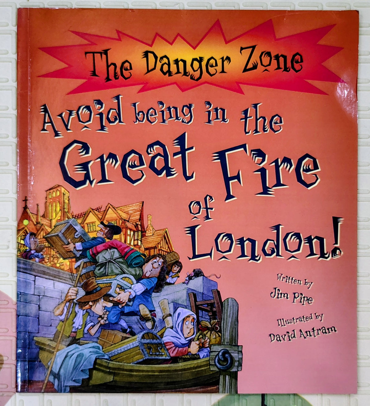 Avoid Being in the Great Fire of London! by Jim Pipe | Historical Non-Fiction