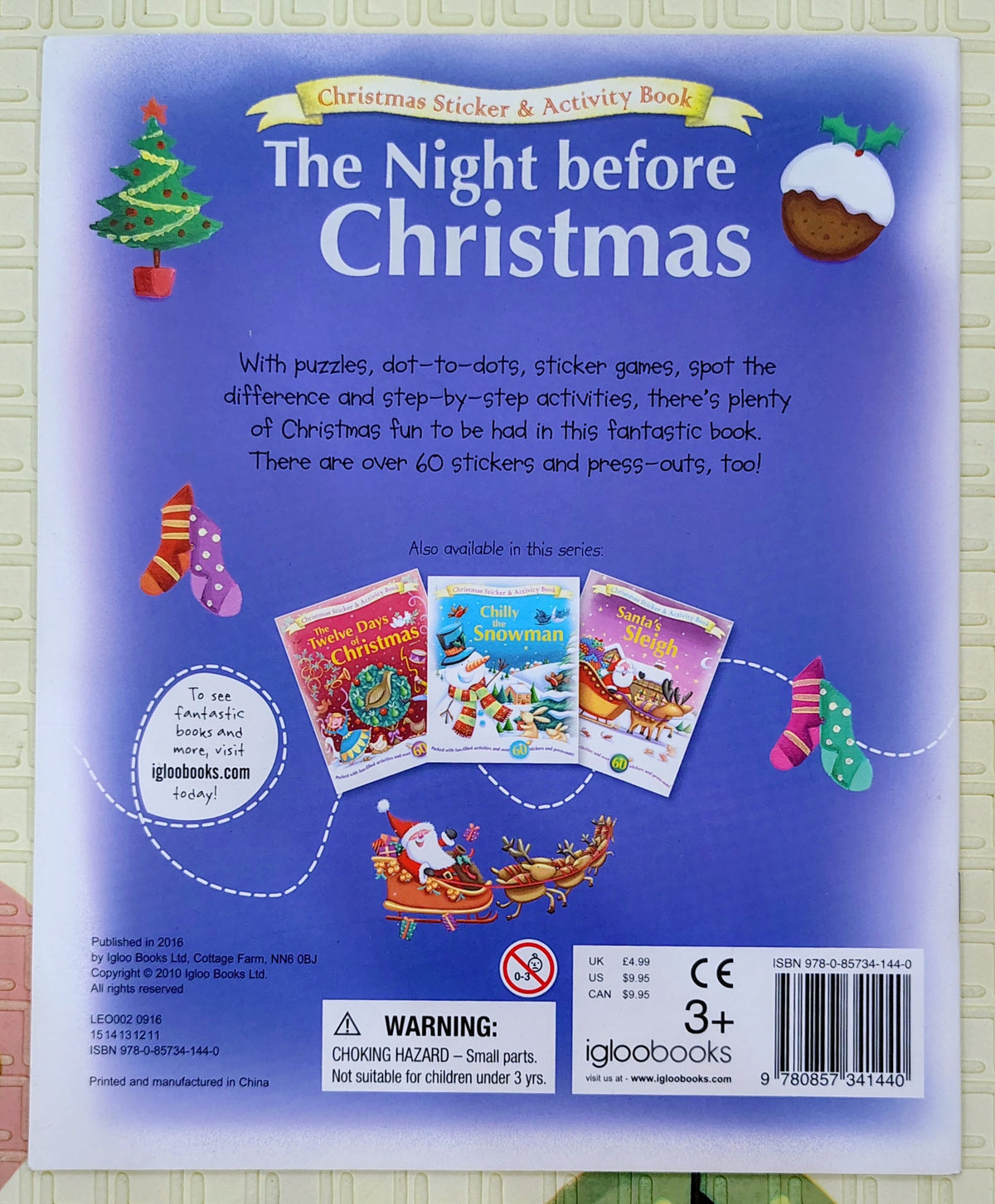 The Night Before Christmas | IglooBooks | Activity Book