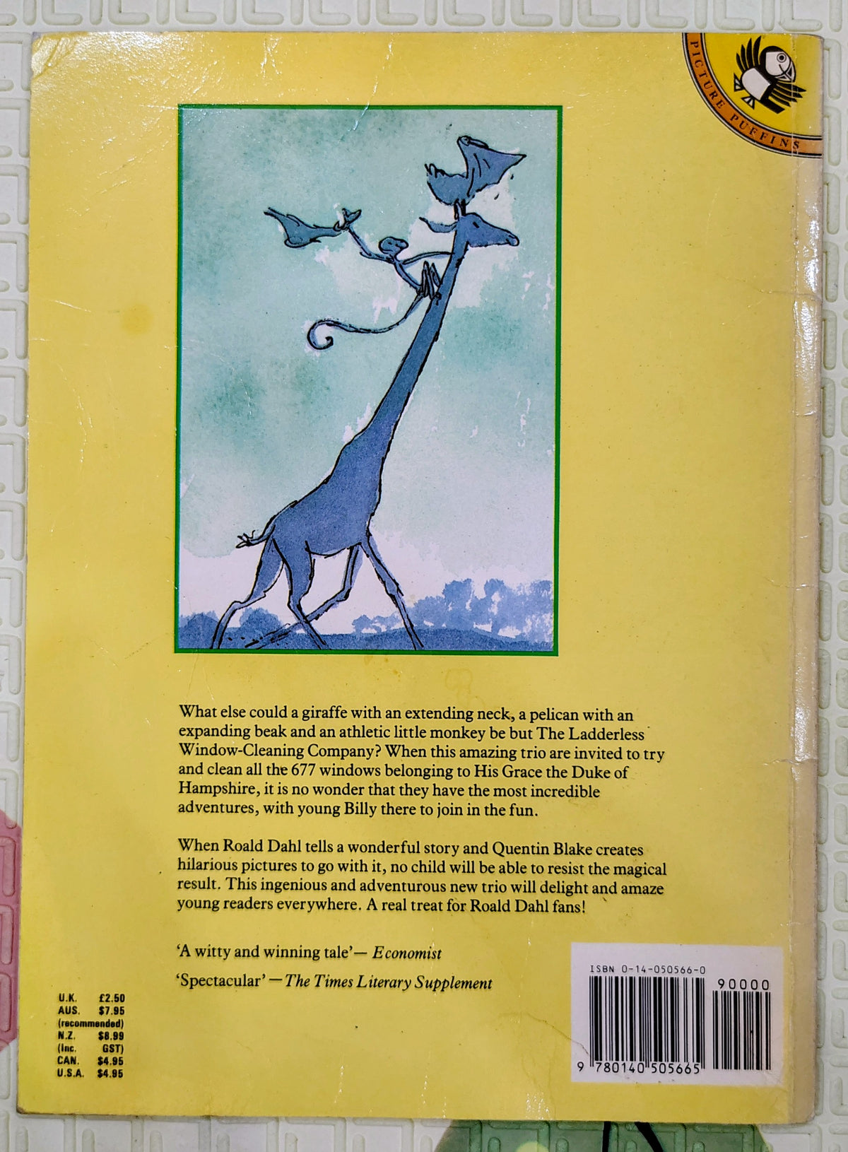 The Giraffe and the Pelly and Me by Roald Dahl | Puffin