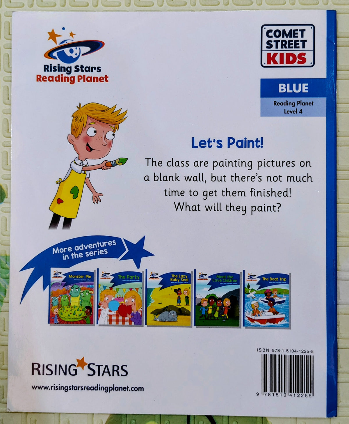 Let's Paint! by Adam and Charlotte Guillain | Rising Stars Reading Planet Level 4