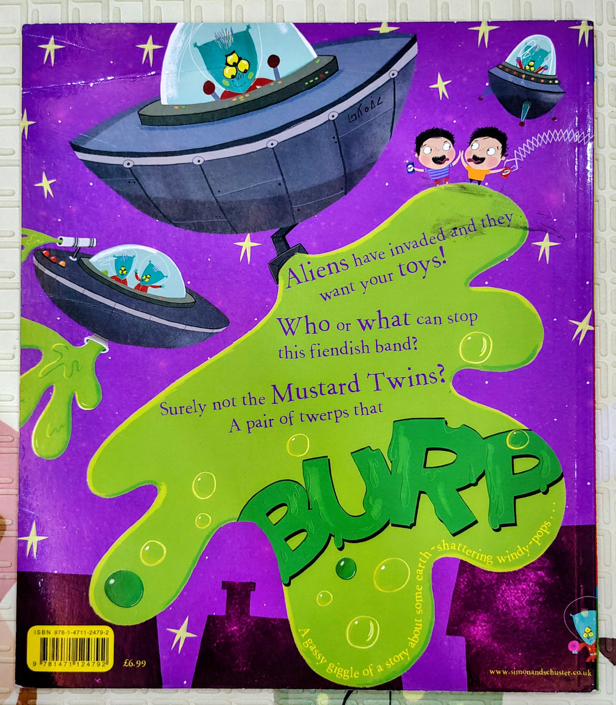 The Burp That Saved The World by Mark Griffiths | Simon and Schuster