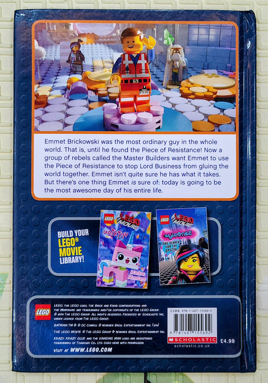 The Lego Movie Emmet's Awesome Day by Scholastic
