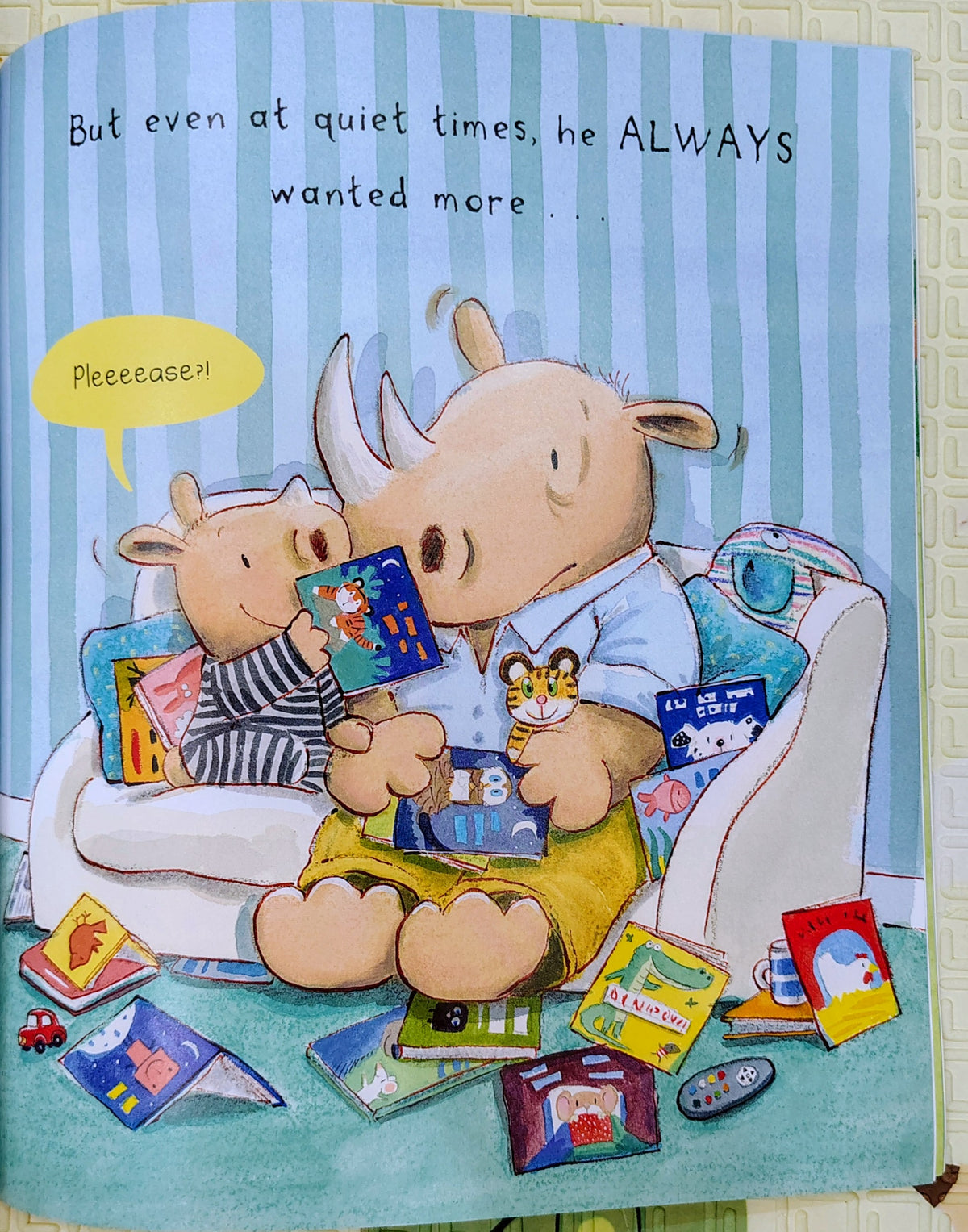 More! by Tracey Corderoy & Tim Warnes | Little Tiger