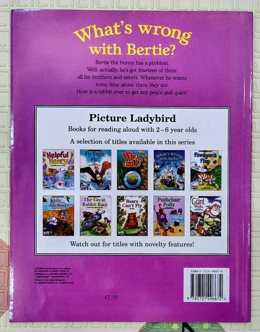 What's Wrong with Bertie? by Tony Bradman | Ladybird