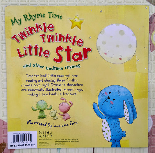 My Rhyme Time: Twinkle Twinkle Little Star by Miles Kelly