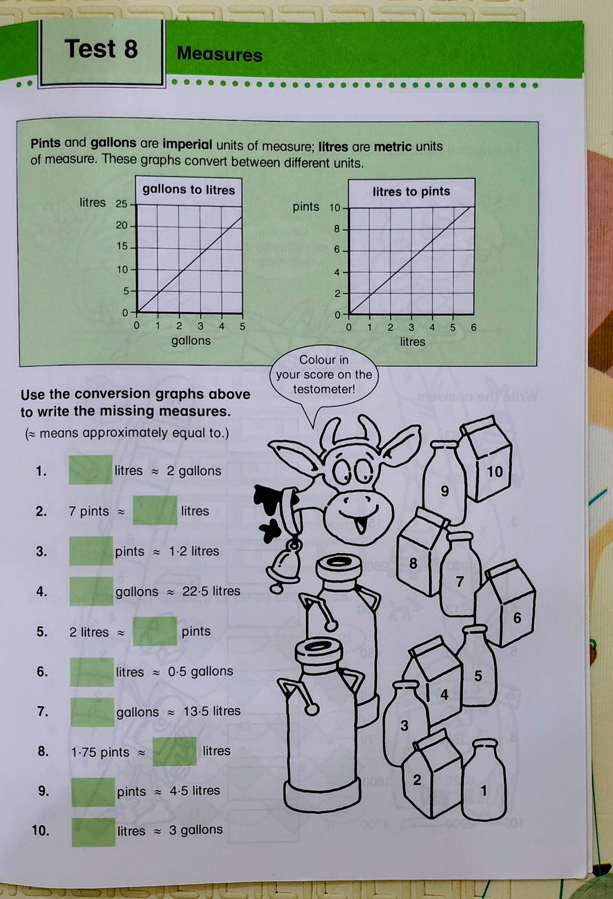 Numeracy Basics: Ten Minute Tests by Paul Broadbent and Peter Patilla | Letts
