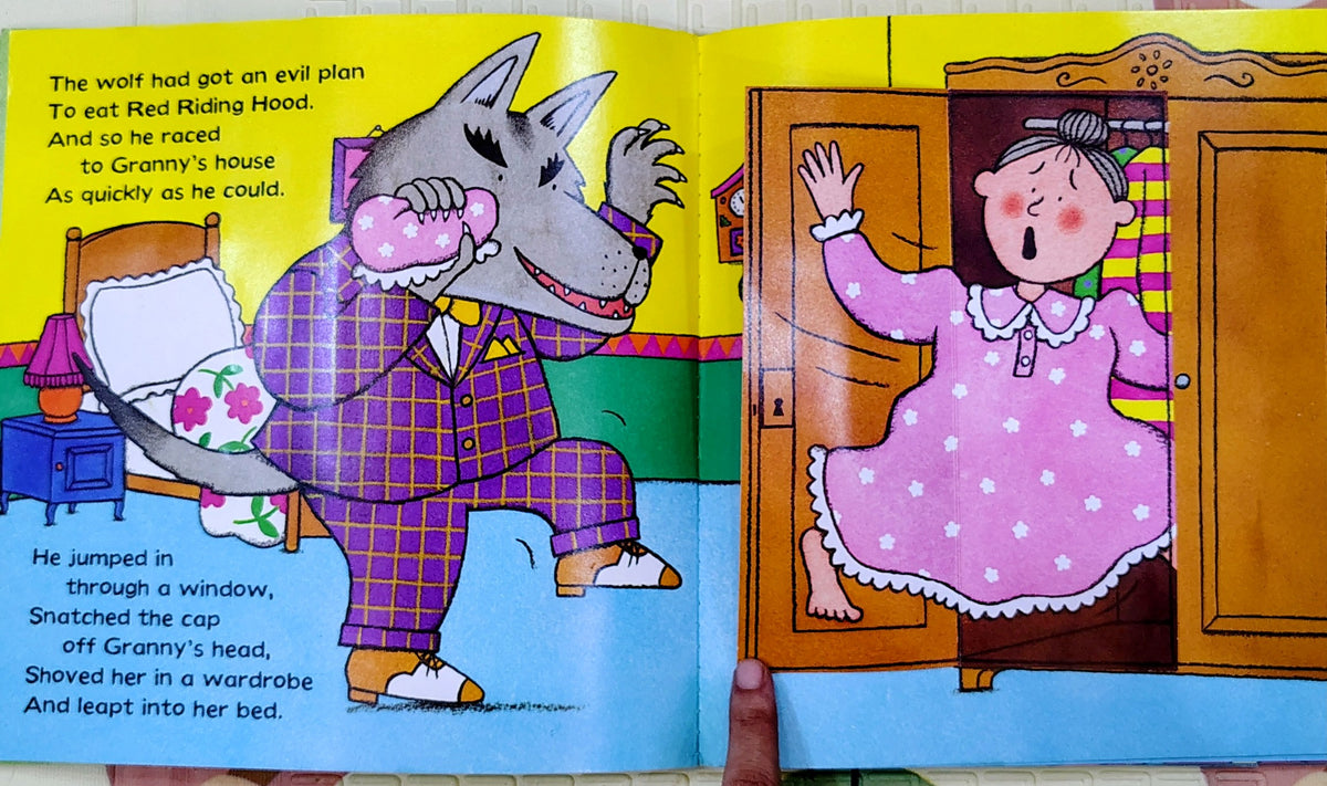 Little Red Riding Hood by Nick Sharratt and Stephen Tucker | Lift the Flap Fairy Tale | Macmillan