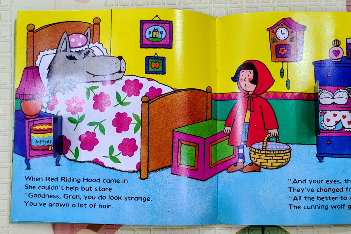 Little Red Riding Hood by Nick Sharratt and Stephen Tucker | Lift the Flap Fairy Tale | Macmillan