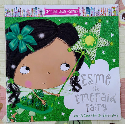 Esme the Emerald Fairy by Sarah Creese | Sparkle Town Fairies | Fantasy