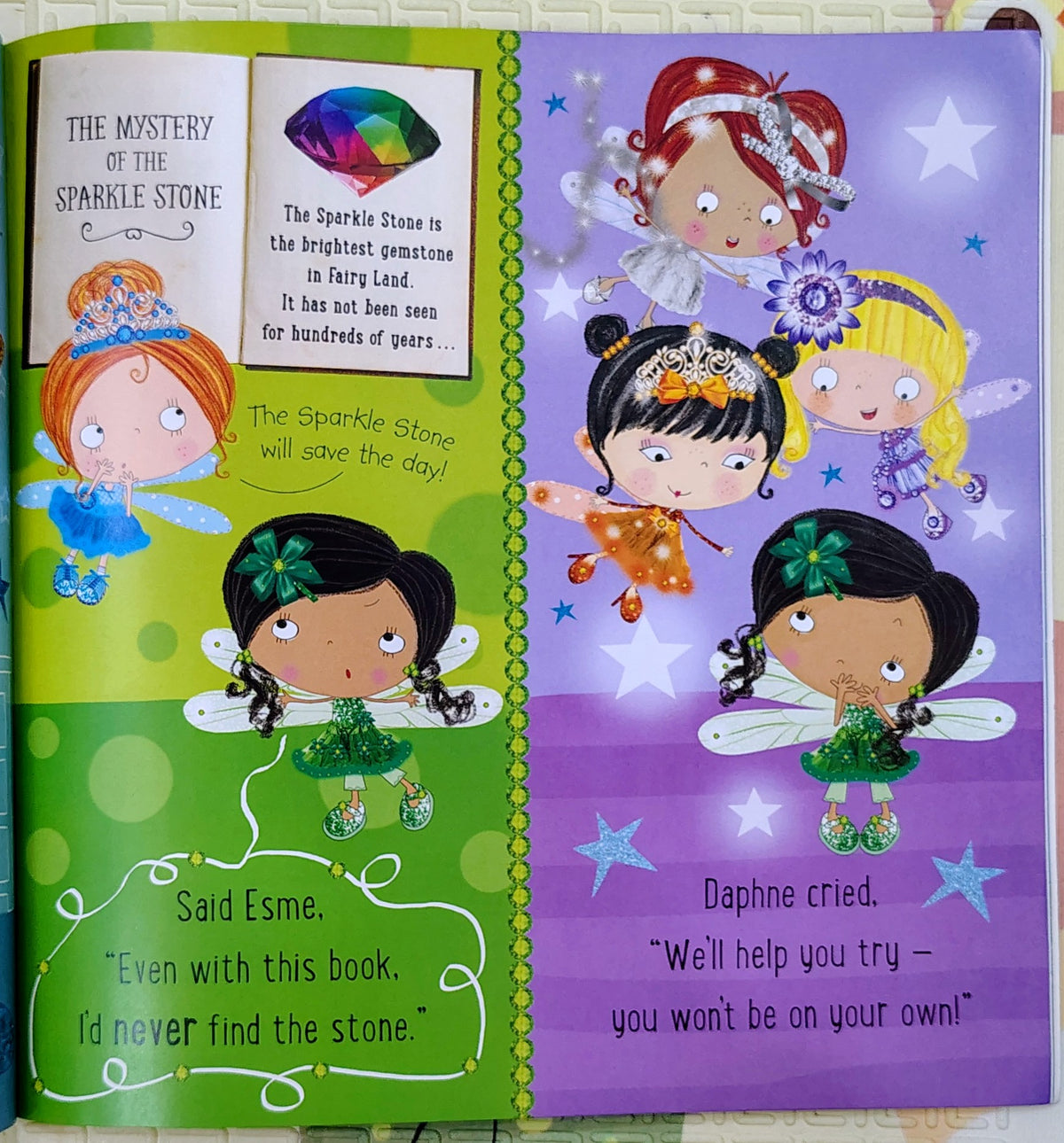 Esme the Emerald Fairy by Sarah Creese | Sparkle Town Fairies | Fantasy