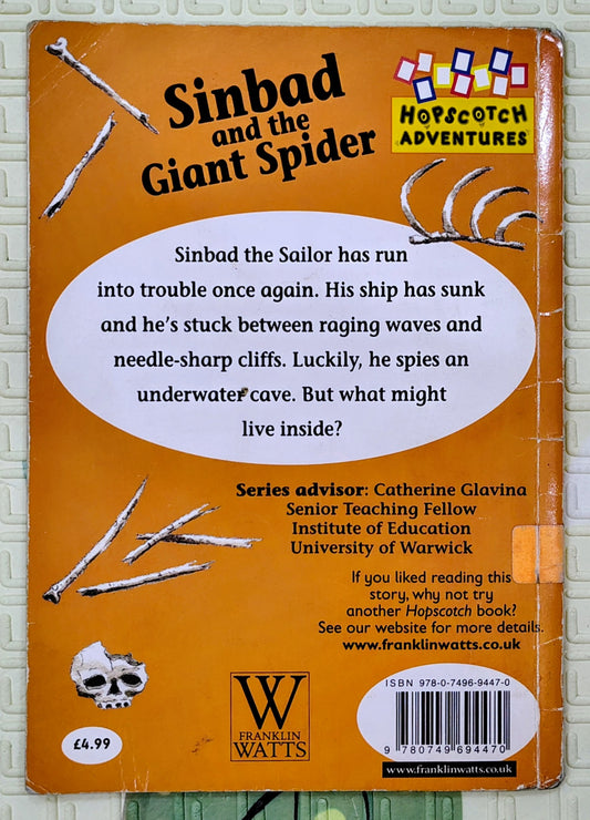 Sinbad and the Giant Spider by Martin Waddell | Hopscotch Adventures | Franklin Watts