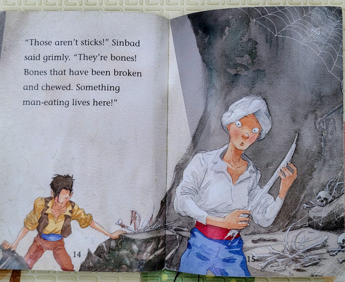 Sinbad and the Giant Spider by Martin Waddell | Hopscotch Adventures | Franklin Watts