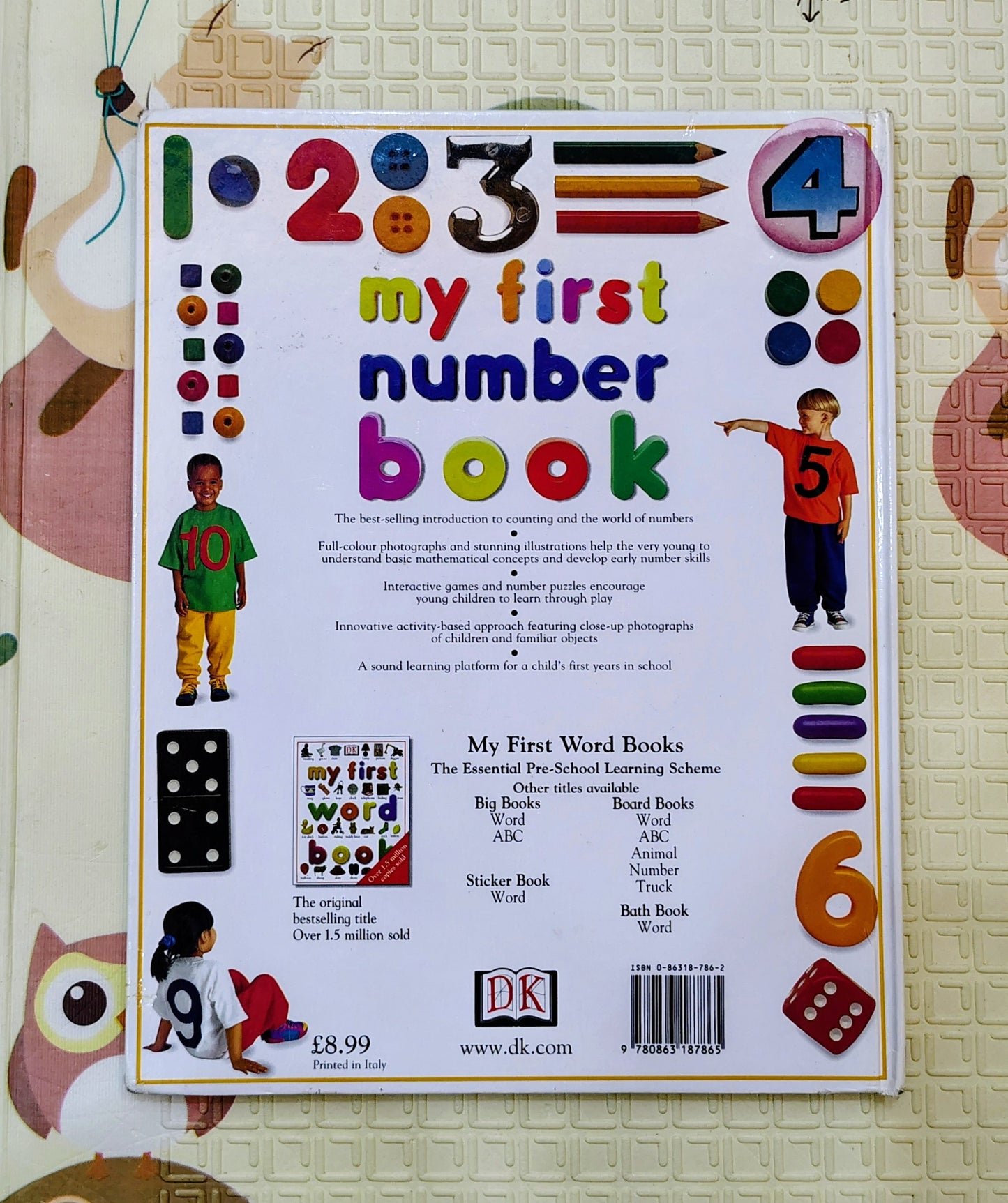 My First Number Book: Learn to Count with Fun Activities (DK Publishing)
