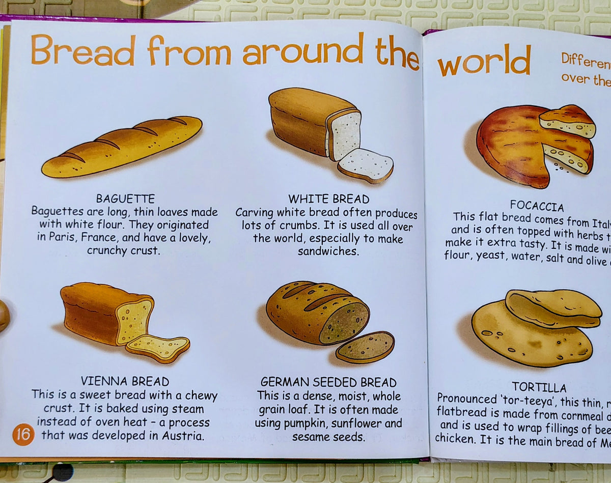 Bread – Produce from the Farm | My Farm Animals Series
