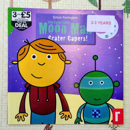 The Funny Little Moon Man: Crater Capers! – Simon Partington