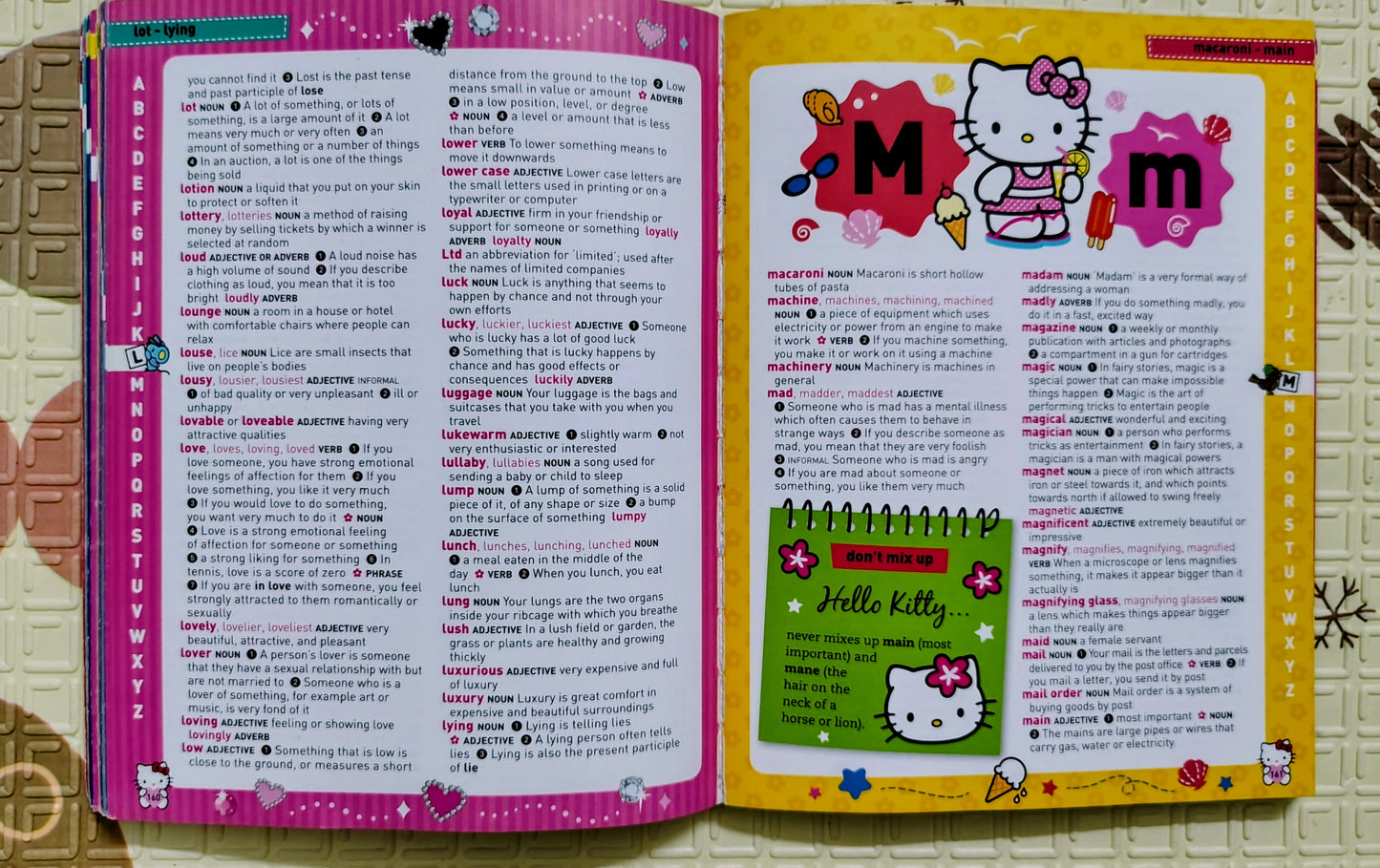 Hello Kitty Dictionary – Collins (1819)